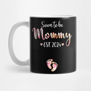 Soon To Be Mommy Est 2024 For Mom Pregnancy Mug